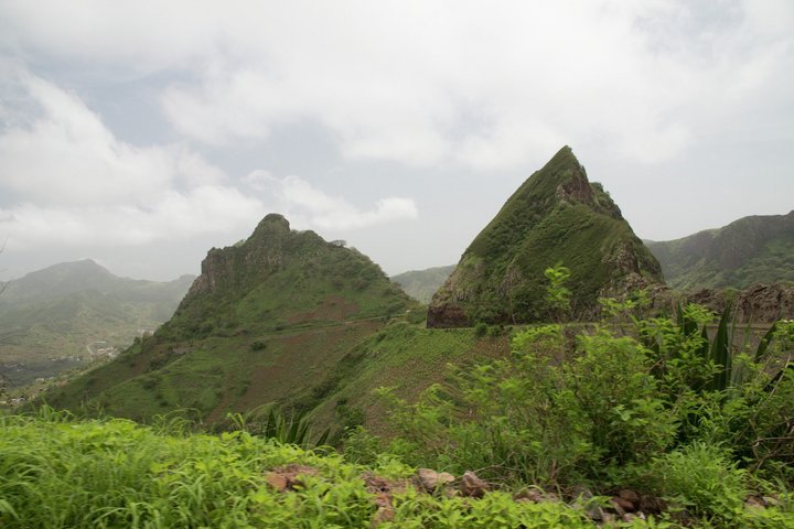 Vulkanlandschaft auf den Kapverdischen Inseln