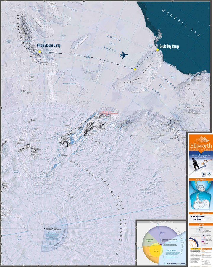 Gould Bay Camp in der Antarktis