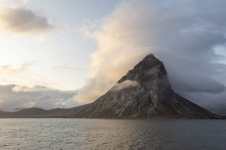 Berg Samarinvagen auf Spitzbergen