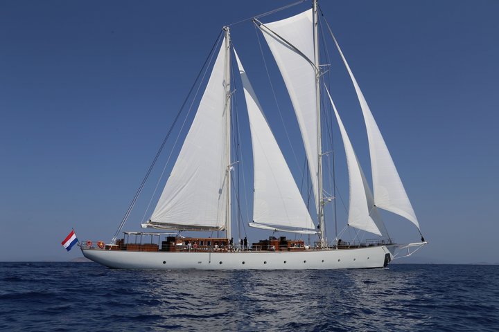 Klassische Segeljacht