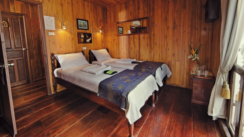 Economykabine an Bord der Mekong Sun