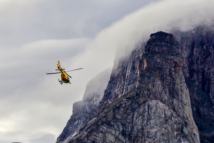 Heli in der Kanadischen Arktis Heli in der Kanadischen Arktis