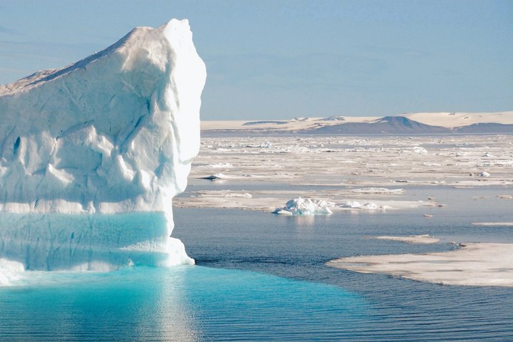Arktische Eislandschaft