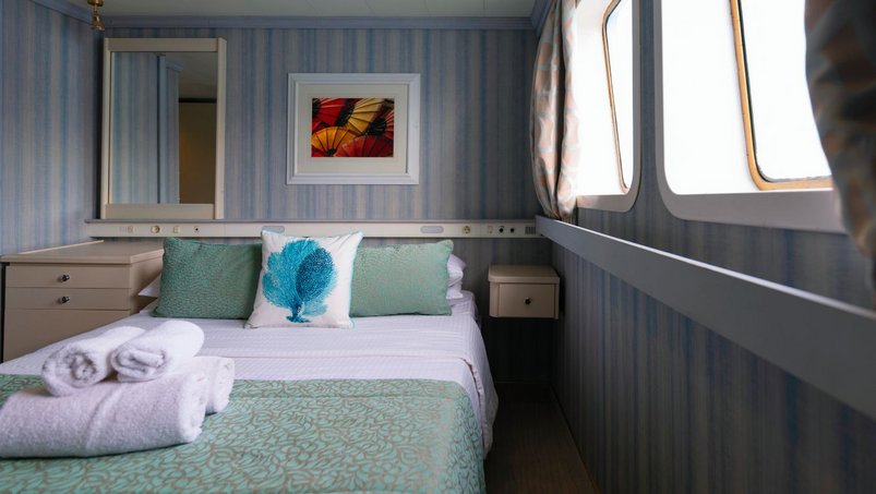 Kabinenkategorie B auf dem Boutique-Schiff Pegasos