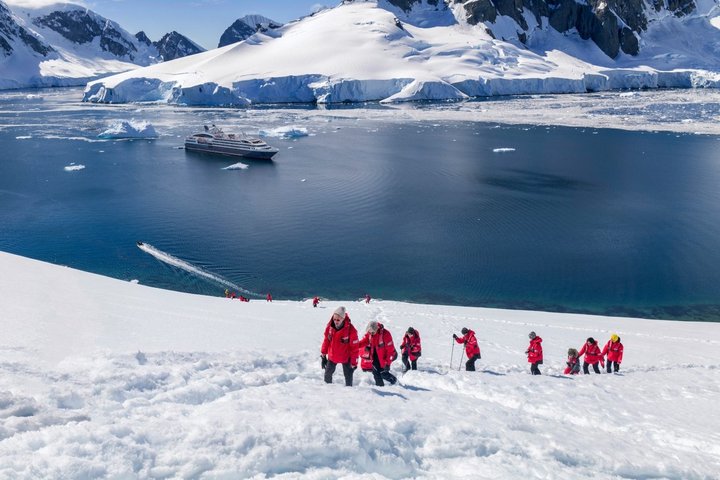 Landgang in der Antarktis