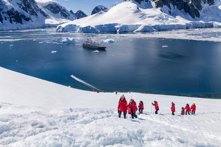 Landgang in der Antarktis