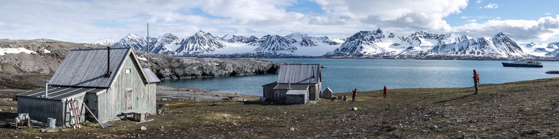 Trapperhütte in Spitzbergen