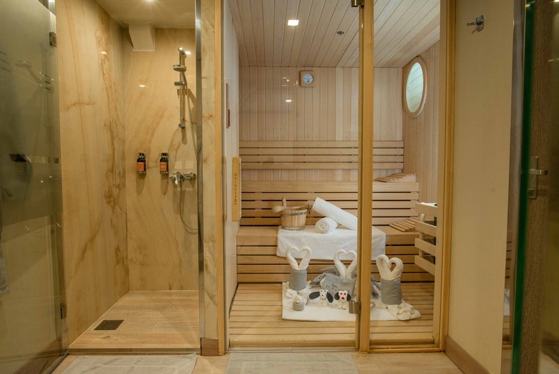 World Explorer verfügt über eine Sauna an Bord