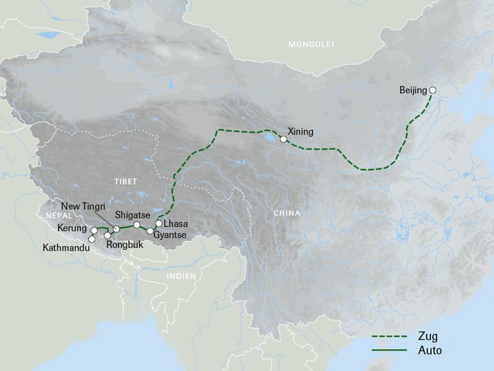Lhasabahn nach Tibet – und darüber hinaus