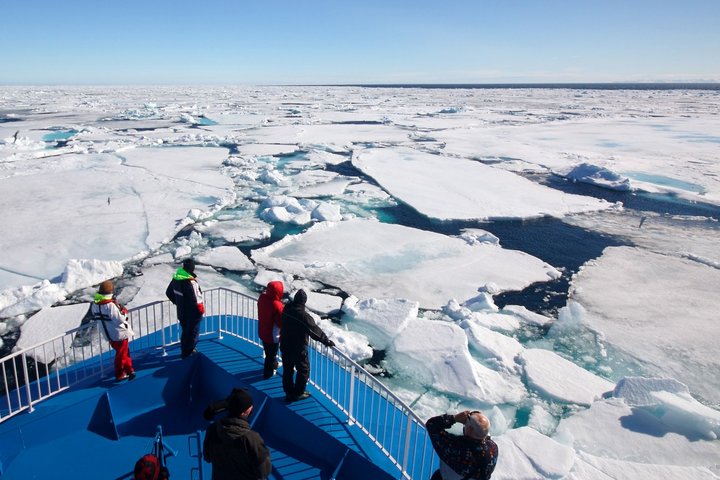 Eisfeld vor Spitzbergen Eisfeld vor Spitzbergen