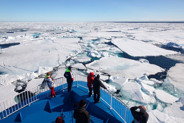 Eisfeld vor Spitzbergen Eisfeld vor Spitzbergen