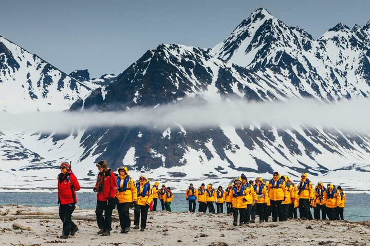 Landgang auf Spitzbergen