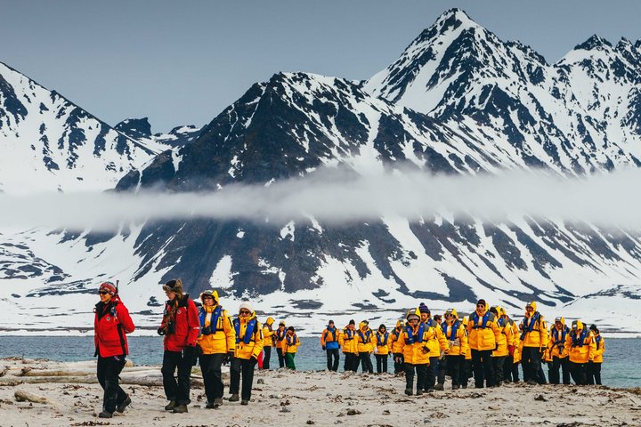 Wanderung auf Spitzbergen Wanderung auf Spitzbergen