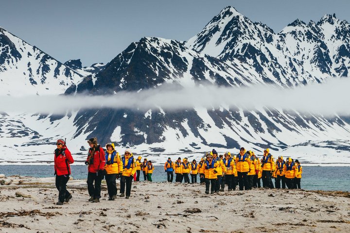 Landgang auf Spitzbergen