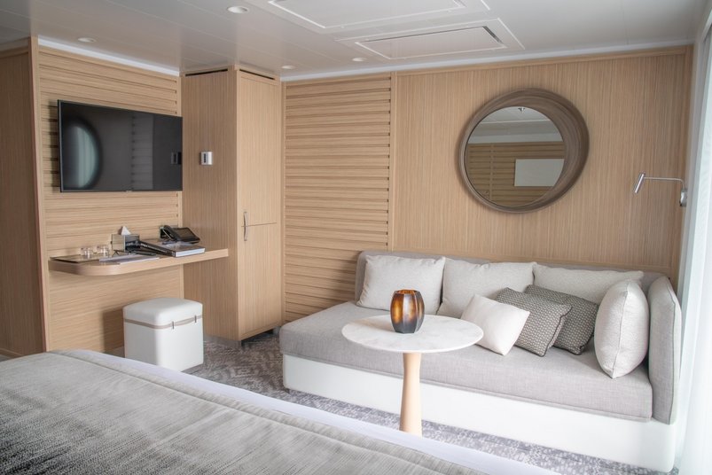 Deluxe Suite an Bord der Le Bellot