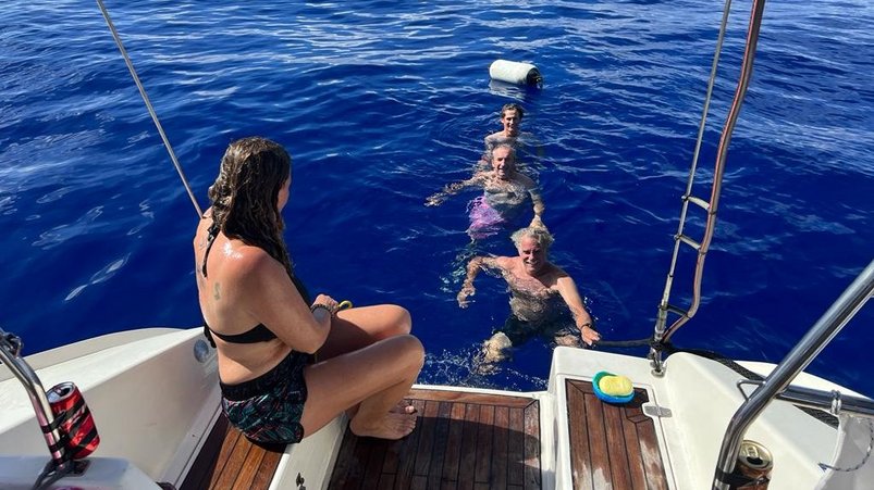 Entspannung im Meer
