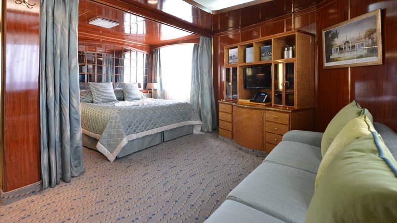 Deluxe Suite an Bord der Hebridean Sky