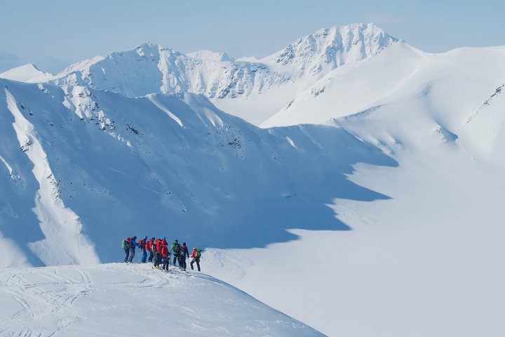 Skitour auf Spitzbergen