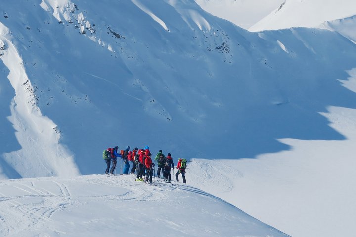 Skitour auf Spitzbergen