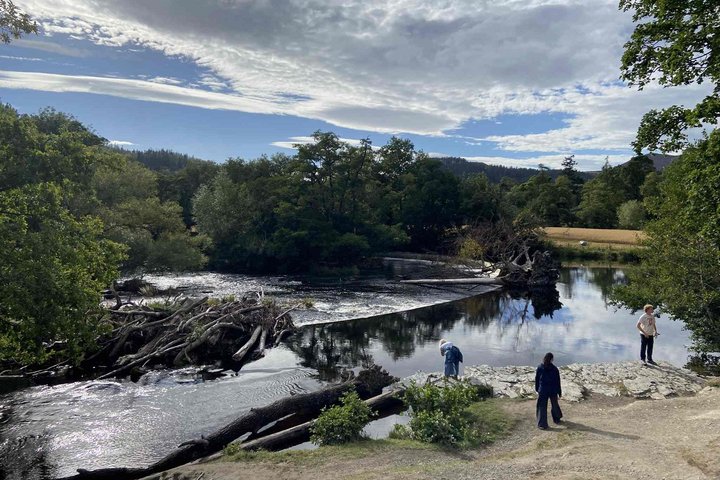 Horseshoe Falls bei Llangollen Horseshoe Falls bei Llangollen
