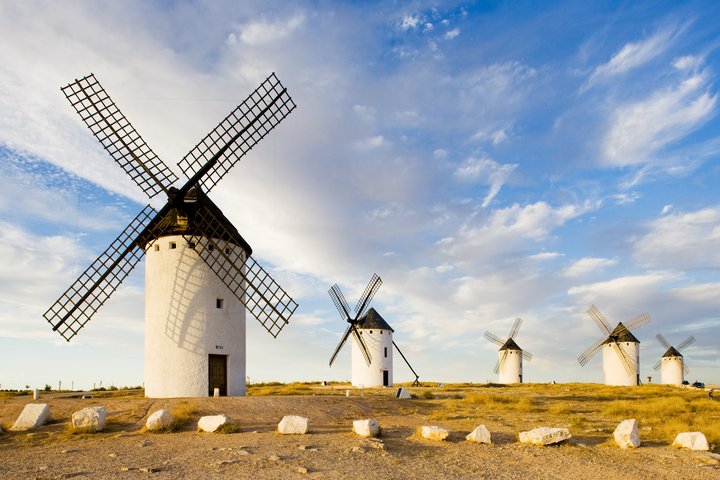 Die Windmühlen von Campo de Criptana_LI Die Windmühlen von Campo de Criptana
