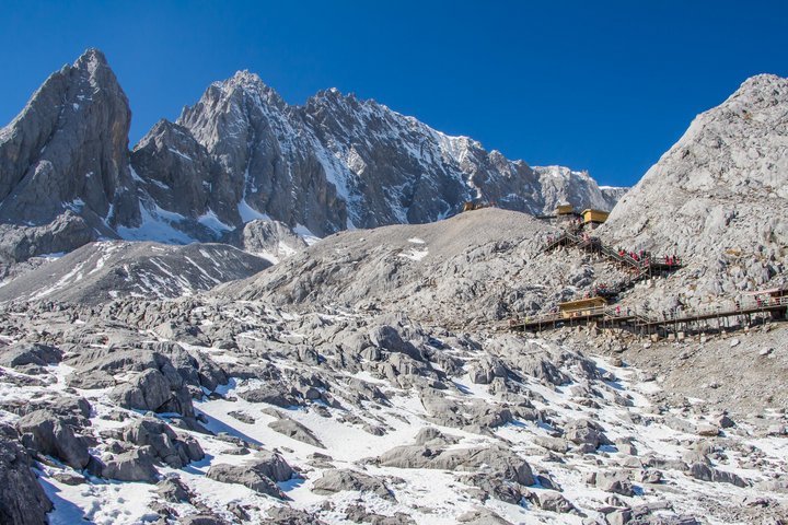 Jade Dragon Snow Mountain bei Lijang