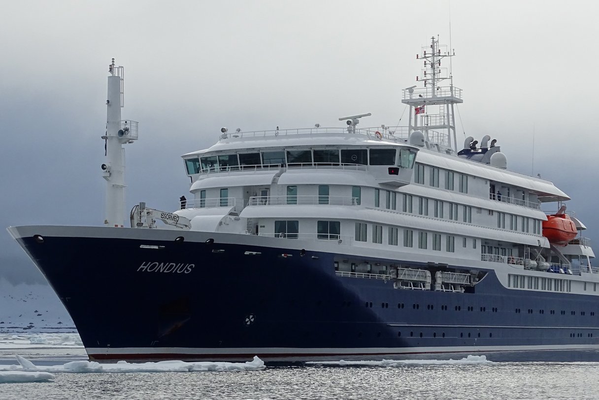 Expeditionskreuzfahrtschiff Hondius