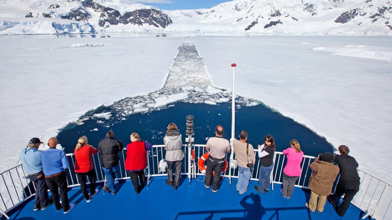 Aussendeck der Ocean Nova