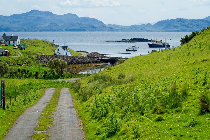 Insel Muck in Schottland