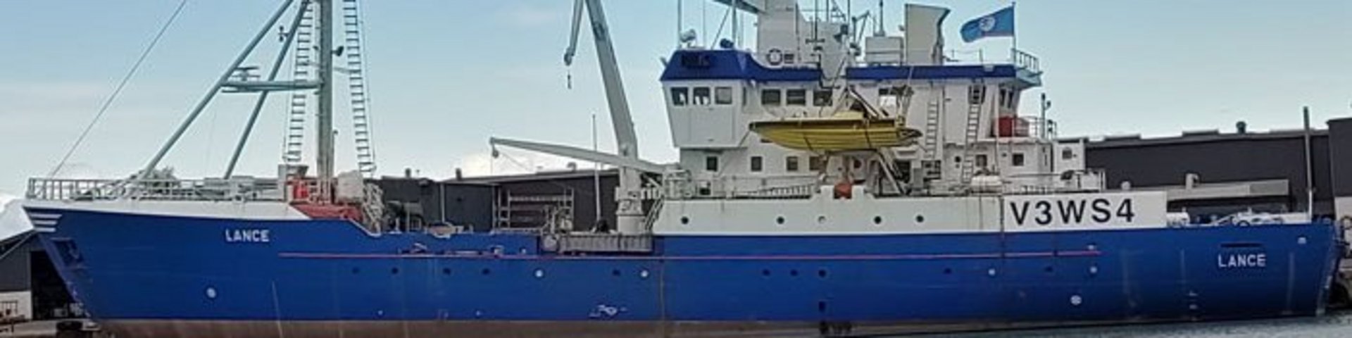 Fischtrawler Lance im Einsatz für Tristan da Cunha