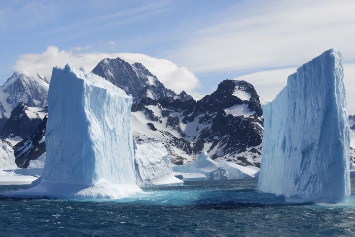 Eisberge vor Südgeorgien Eisberge vor Südgeorgien