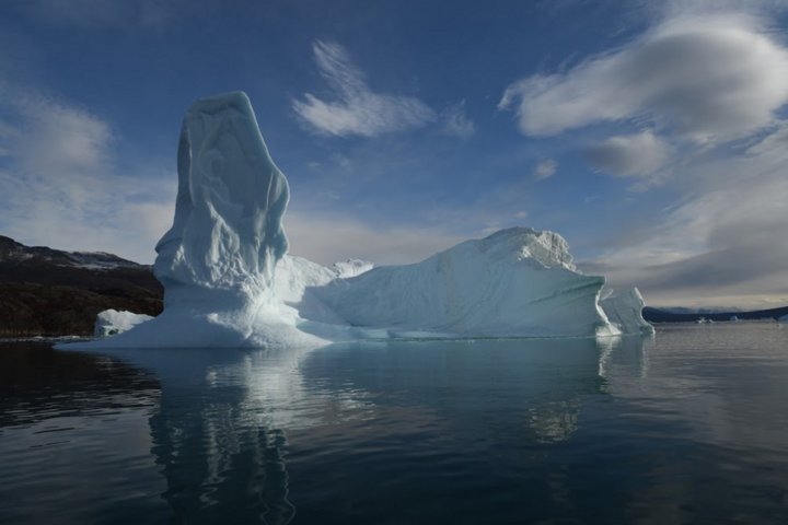 Eindrückliche Eisberge in Grönland