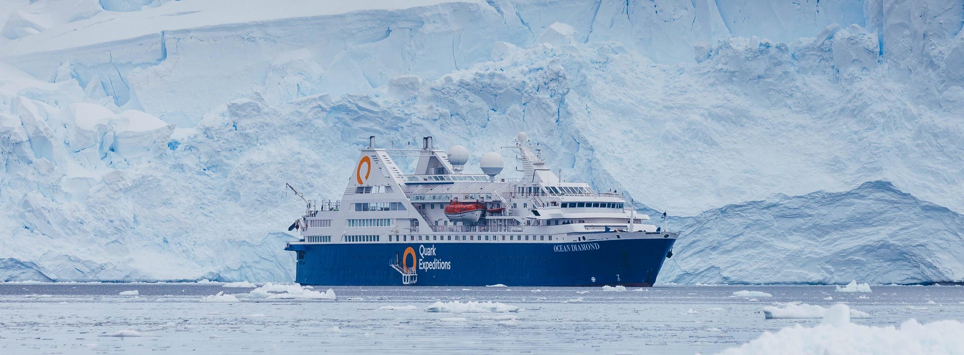 Ocean Diamond von Quark Expeditions in der Antarktis