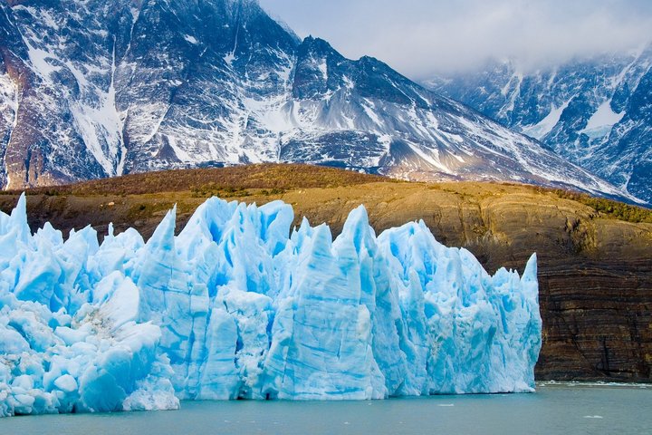Gletscherfront in Patagonien