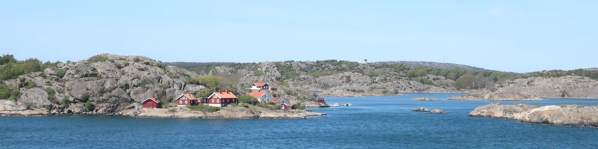 Bucht an der Ostküste von Schweden