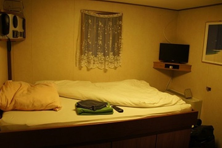 Kabin auf einem Frachtschiff