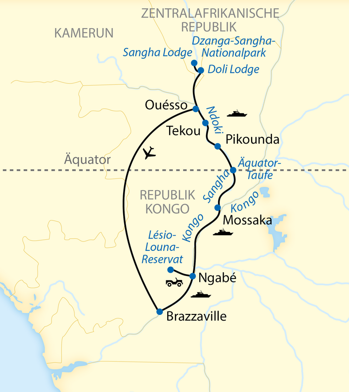 Karte Kongo Karte Kongo