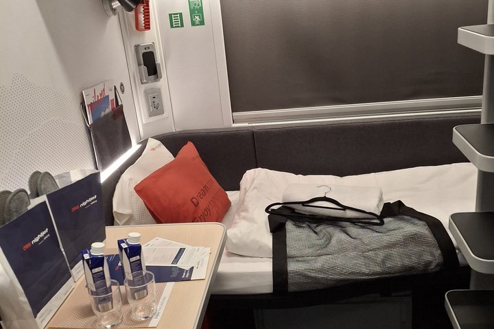 Schlafwagenabteil "Comfort" im neuen Nightjet