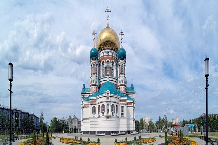 Kathedrale in Omsk