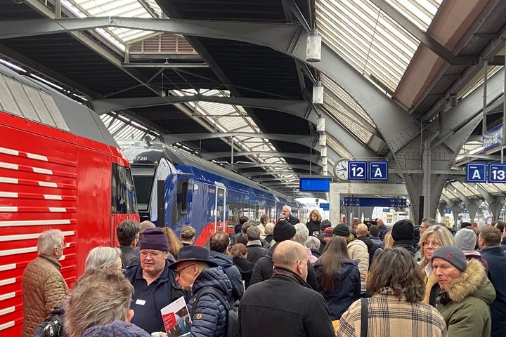 Taufe des Nightjet-Nachtzuges "City of Zurich"
