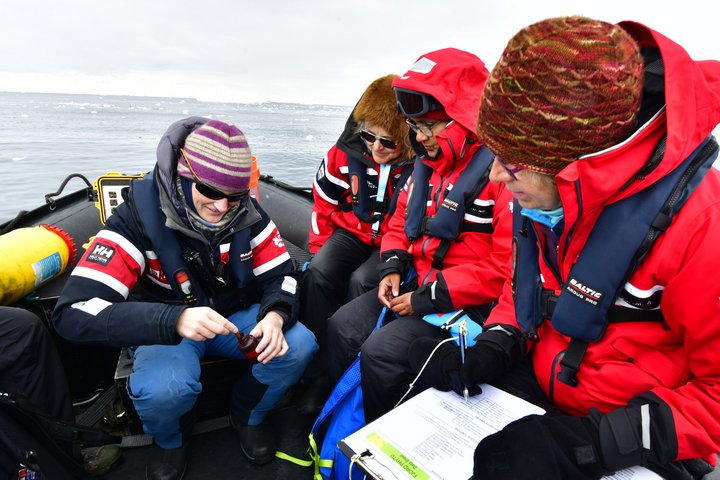 Citizen Science Projekt von Polar Latitudes in der Antarktis