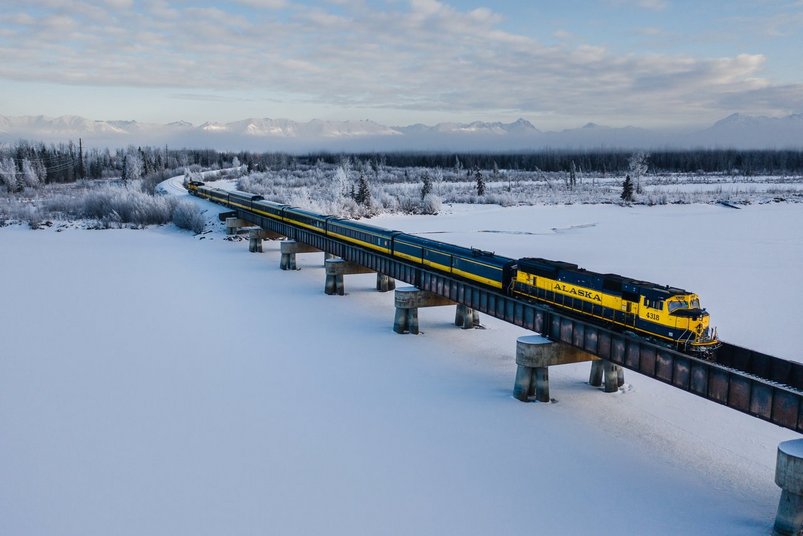 Aurora Winter Train ©Kerry Tasker