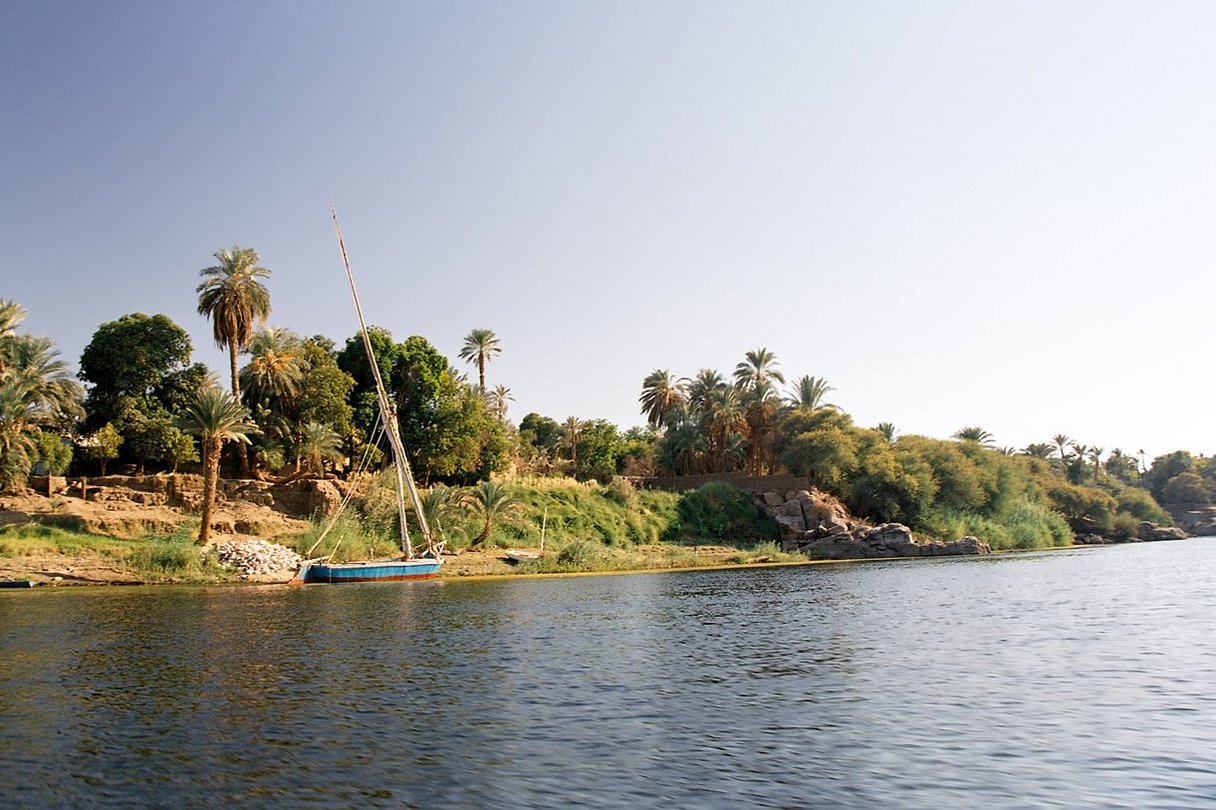 Elephantine Island, Ägypten