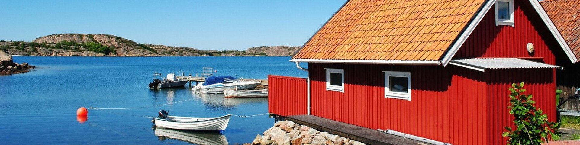 Schwedenhaus in den schwedischen Schären Schwedenhaus in den schwedischen Schären