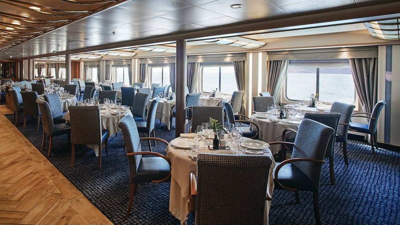Das Restaurant "The Restaurant" auf der Silver Wind