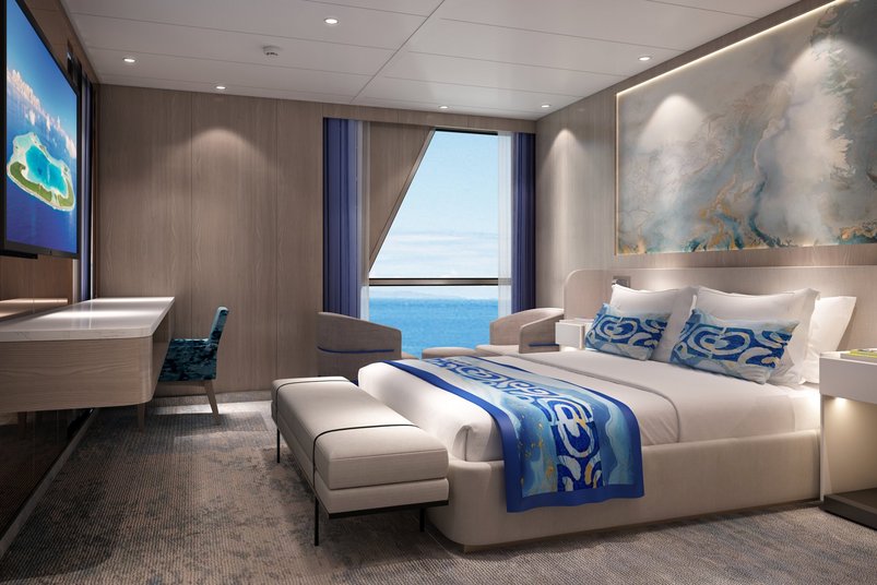Schlafbereich der Presidential Suite