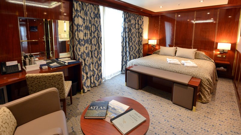 Penthouse Suite an Bord der Hebridean Sky
