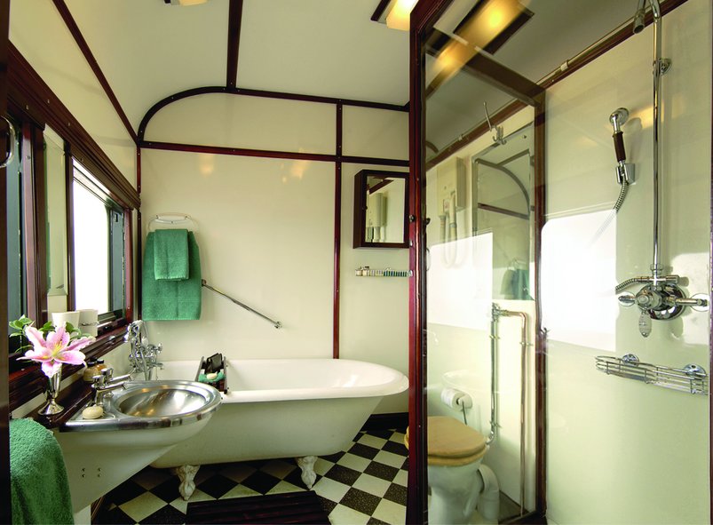 Royal Abteil Badezimmer ©Rovos Rail