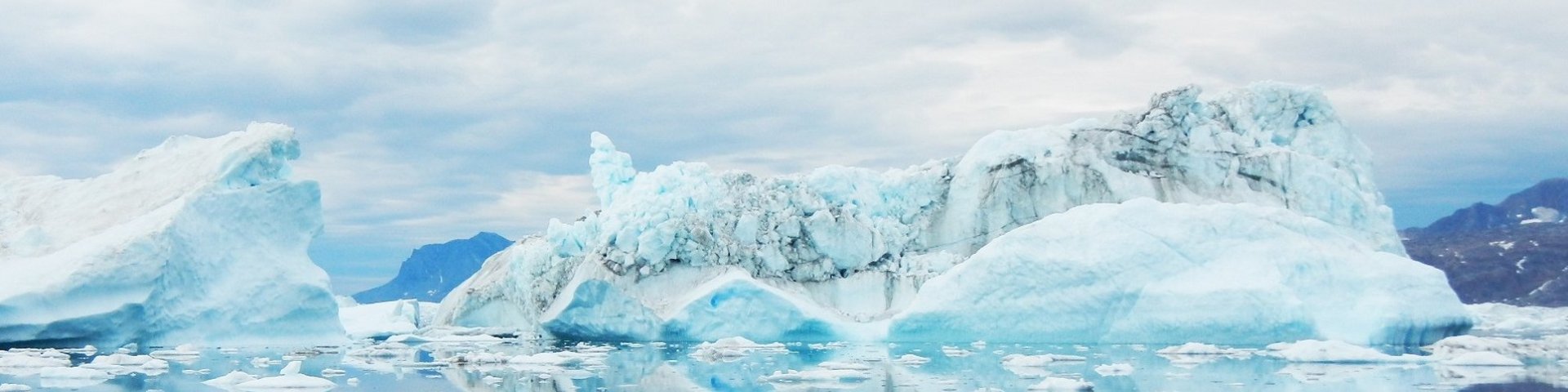 Die Eiswüste von Grönland