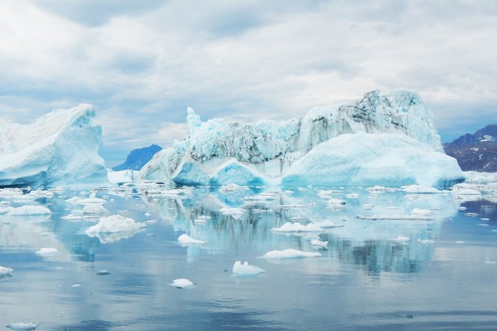 Die Eiswüste von Grönland